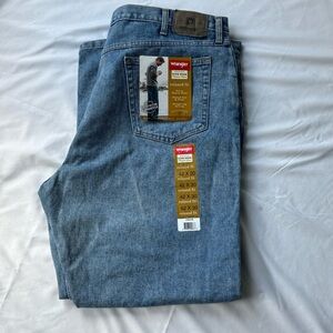 Wrangler Five Star Relaxed Fit Straight Leg Blue Jeans 42x30